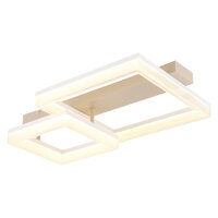 Stropní svítidlo ZARA písková LED 24W 230V,2100lm, 3000K GLOBO 48047D1