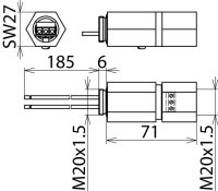 Svodič přepětí DEHNpipe 929941