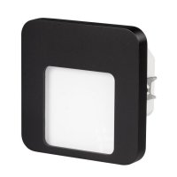 Zamel TYP 01-221-62 Světlo LED MOZA pod omítku 230Vstř IP20 ČERNÁ TEPLÁ BÍLÁ