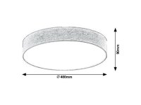 Artemis LED 24W IP20 šedá RABALUX 5681