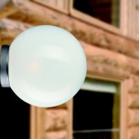 Sloupové svítidlo Globes 250 adaptér černá 11W IP44 E27 COMPOLUX 916931/07