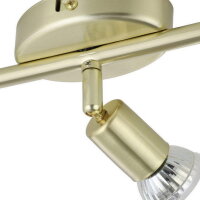 Bodové svítidlo BUZZ-LED GU10 mosaz/mosaz 8,4W IP20 EGLO 33186
