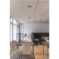 NUMINOS DL M vnitřní LED zápustné stropní svítidlo černá/černá 2700K 55°