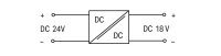 Převodník DC/DC vstupní napětí 24 V DC Výstupní napětí 18 V DC WAGO 288-895
