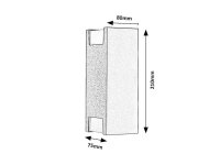 CERNON GU10 2x 7W IP4 černá RABALUX 77055