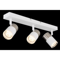 Stropní svítidlo BRISBON bílá 25W GU10 IP20 GLOBO 57851-3