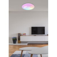 Stropní svítidlo SULLY bílá LED24W+RGB 6W 1500lm CCT 3000-6500K GLOBO 41367-24