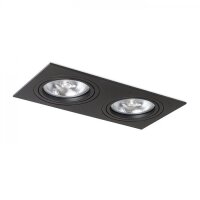PASADENA G53 SQ II černá 12V G53 2x50W RENDL R12705