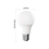 LED žárovka Basic A60, E27, 8,8 W (60 W), 806 lm, teplá bílá EMOS ZL5F47