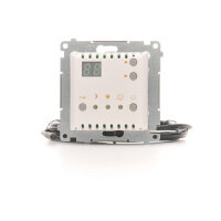 Termostat s displejem, externí senzor teploty, 16(2) A, 230V~, vč. čidla, bílá