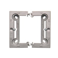 jednoduchá skládací povrchová krabice ,nerez metalizované KONTAKT SIMON PSC/21