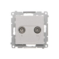 TAK.01/143 Zásuvka anténní R+TV koncová