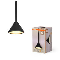 DECOR FUJI 1XPENDANT 5W 930 BK OSRAM