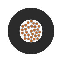 Jednožilový vodič ÖLFLEX WIRE MS 2.2 EMBOSS 1X0,75 RD červená LAPP 4150204K