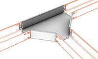 Arkys ARD-34320249 T-kus žlabu LINEAR TL2-R300 200/100 ''SZ''