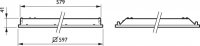 Philips Světelný panel RC060B LED32S/830 PSU W60L60