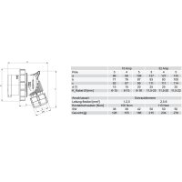 vidlice úhlová 5P, 16A/400V, 6h, IP67 PCE 80152-6
