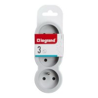 ROZBOČOVAČ 3X2P+T BÍLÁ/ŠEDÁ LEGRAND 049433