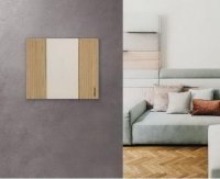 LIVING NOW RÁMEČEK 2 MODULY DUB BTICINO KA4802LM