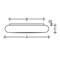Stropní svítidlo Forum PE 600mm 39,3W 3000K 5770lm LUCIS PS46.K1.O60 PE