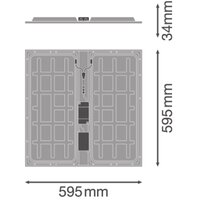 PANEL PROTECT 600 ZIGBEE 36W 830 LEDVANCE 4099854514531