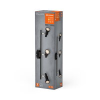 LED SPOT 3X3.4W 927 GU10 BK        LEDV