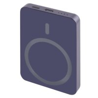 Powerbanka EMOS WI 522, 5 000 mAh, 20 W+Wireless, modrá EMOS B0555BL