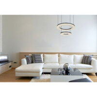 Závěsné svítidlo BLASIUS černá LED 50W 230V, 150-1800lm CCT GLOBO 67191-50