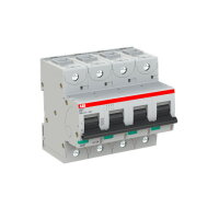 S804S-D10 jistič 4P char. D 10A s klecovou svorkou 50kA ABB 2CCS864001R0101