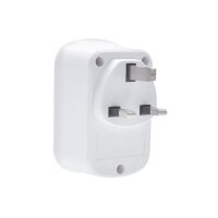 Cestovní adaptér UK USB A+C pro použití