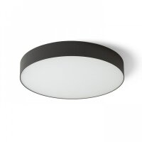 LARISA R 40 stropní černá 230V LED 50W 3/4/6500K RENDL R14362
