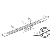 LCOBL 7,5W/M24IP00-WW Pásek LED COB KANLUX 38917