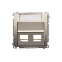 BMGKS2P.01/29 Kryt zásuvky komunikační d