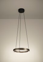 Závěsné svítidlo TRABUCO LED-CCT d800 38W IP20 černá/bronz EGLO 390449