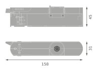 LED DRIVER TRACK DIP SWITCH PERFORMANCE 34/650-800/42 BK LEDVANCE 4099854615320