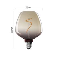 LED žárovka DECO S123, E27, 4 W (16 W), 150 lm, flame EMOS Z59G01
