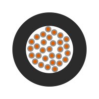 Jednožilový vodič ÖLFLEX HEAT 205 SC 1X16 BK černá LAPP 0090001