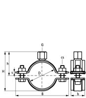 Sprinklerová objímka HD500 BUP 3'' WALRAVEN 4503089