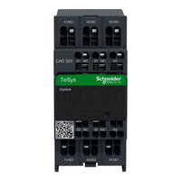 Pom.stykač 3Z+2V 110V 50/60Hz pruž.sv. SCHNEIDER CAD323F7