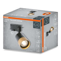 1-Phase Tracking Spot Luxe GU10 BLACK AND GOLD OSRAM 4099854599514