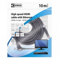 HDMI kabel +ETHERNET A/M-A/M 10M Emos SD0110