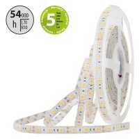 LED pásek SMD5050 teple bílý,60LED/m,IP54,DC 12V,10mm 14,4W ML-121.607.60.0