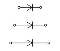 Svorka pro moduly třípatrová 3 diody 1N4007 šedá 2,5mm2 Wago 870-596/281-674