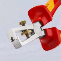 KNIPEX 1106160 kleště odizolovací do 1kV chromované 160mm KN 11 06 160