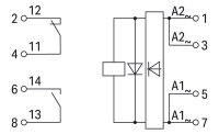 2042-3869 Reléový modul AC/DC 24230 V