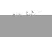 Spojka T pro přípojnice Cu 10x3mm stříbrná WAGO 790-398