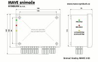 Snímač hladiny MAVE 2-S3