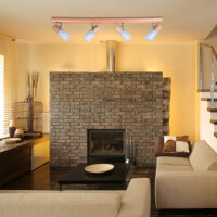 Bodové svítidlo Spots Compolux 911626/83 4x40 W buk