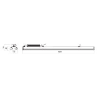 XFACTORY LINE 1200mm 50W 100-277V AC 600