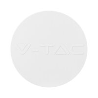 12W LED Dome Light Round White Frame 4000K V-TAC SKU6786